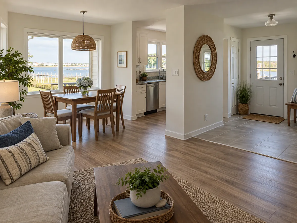 The ground floor of a Howard Beach house near Jamaica Bay
